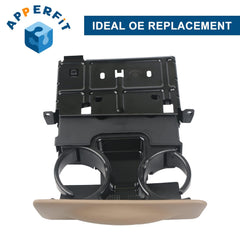 APPERFiT Ford Super Duty dash cupholder slide-out for reach.