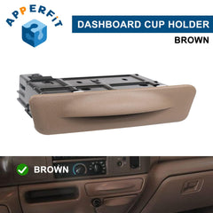 APPERFiT front-dashboard cupholder with two sizes fits various cups.