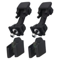 APPERFiT hood latch with catch bracket secures Wrangler front hood reliably.