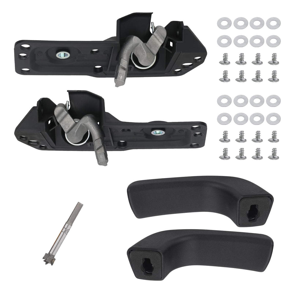 APPERFiT inside door handle kit in black finish for Silverado/Sierra, durable repair option