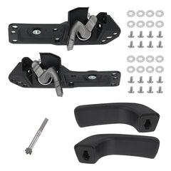 APPERFiT inside door handle kit in black finish for Silverado/Sierra, durable repair option