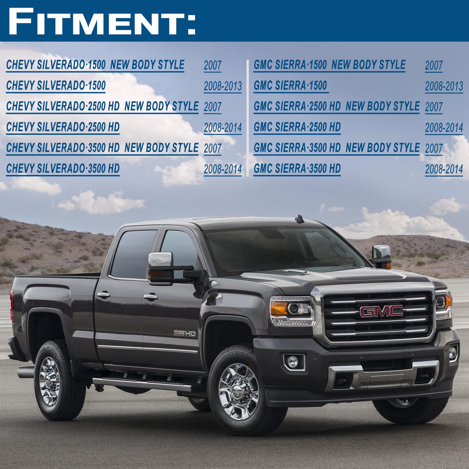 APPERFiT installed on a Chevy Silverado tailgate with chrome finish.