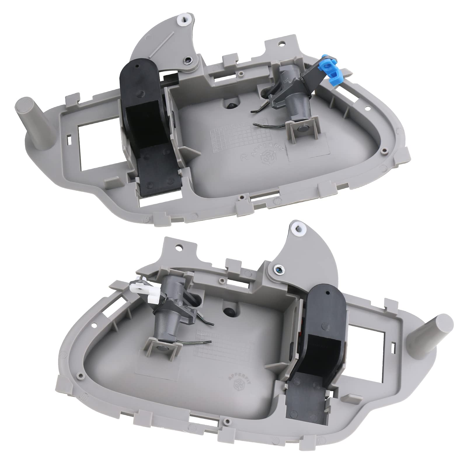 Gray APPERFiT bezel kit for interior door handle, rear right door replacement
