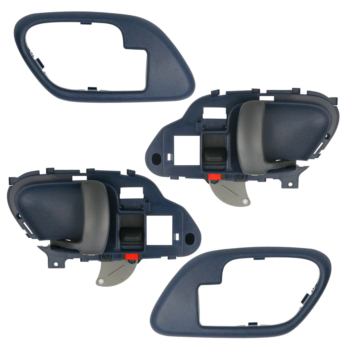 APPERFiT interior door handle blue left front—durable front door replacement.