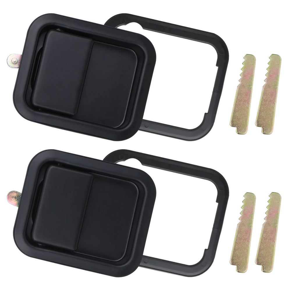 APPERFiT interior door handle replacement preserves smooth operation inside Jeep Wrangler.