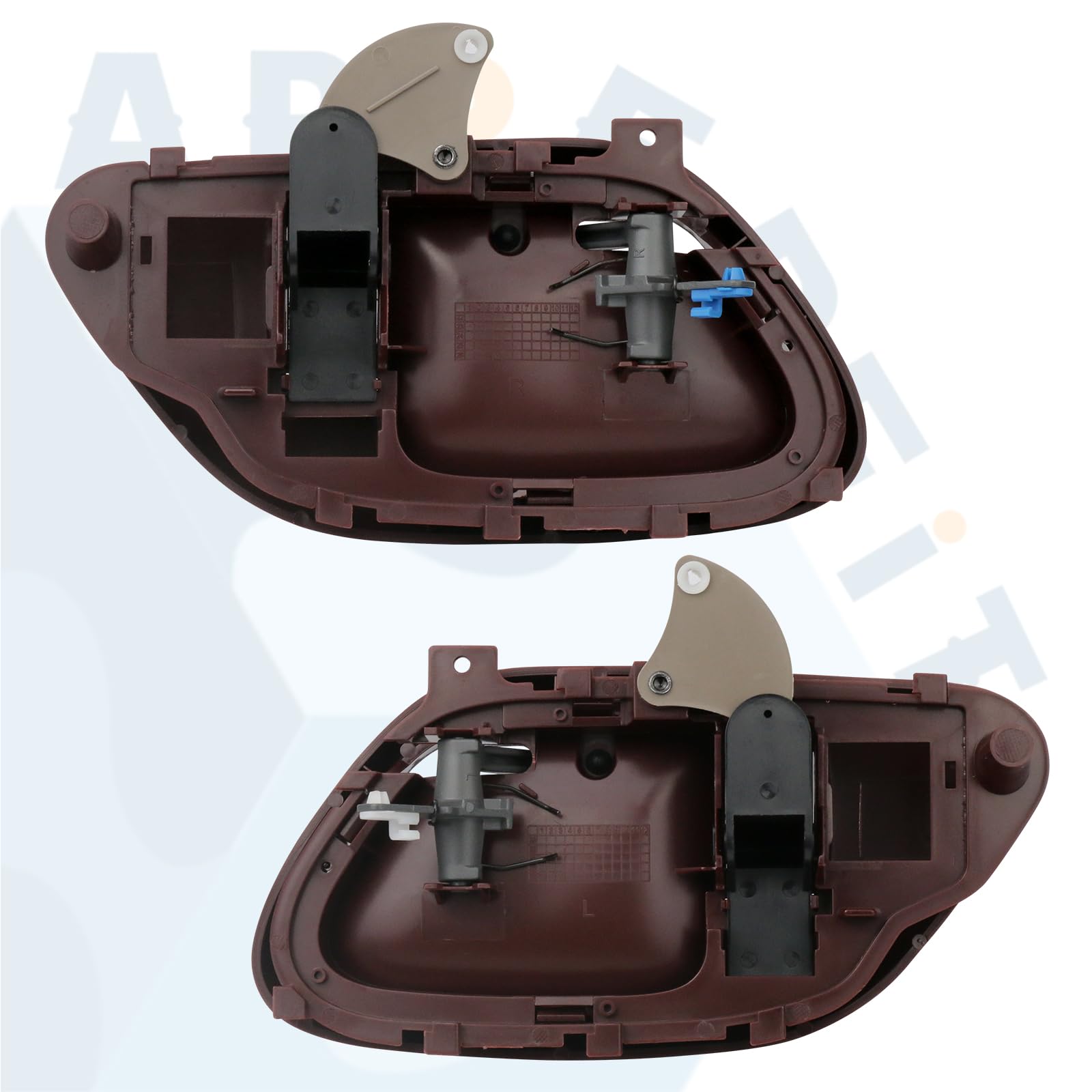 APPERFiT complete interior kit, red finish, ready for install.