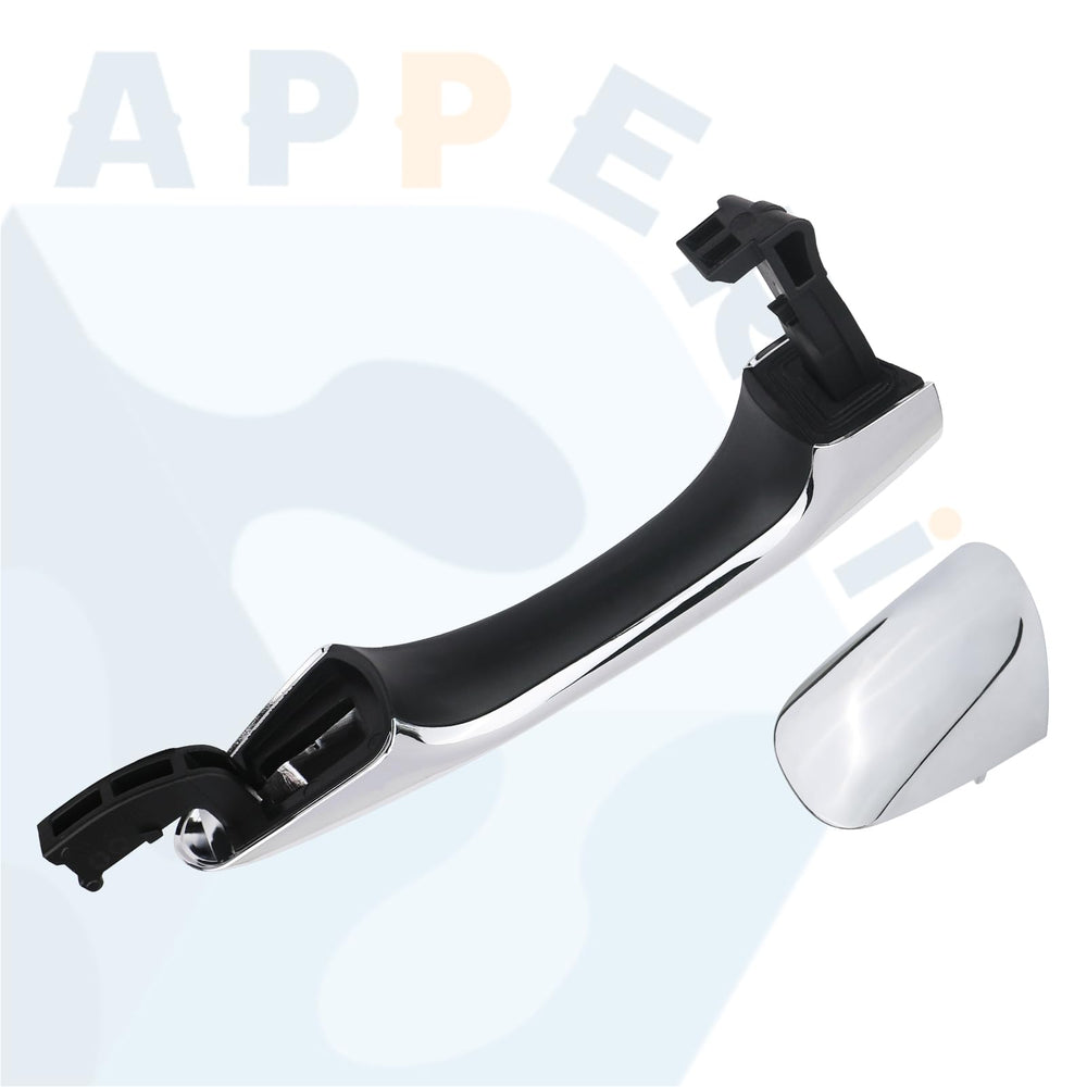 APPERFiT chrome finish detail on door handle provides durable, stylish exterior.