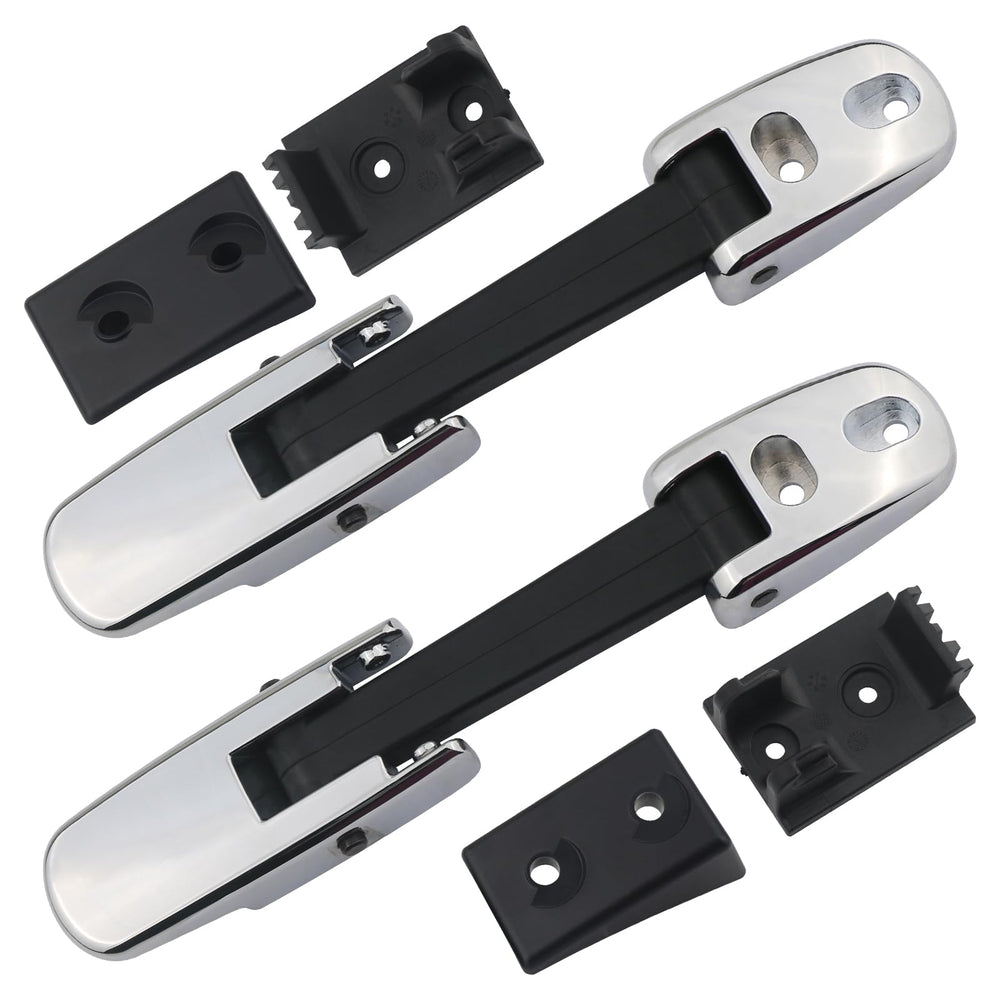 APPERFiT Mack hood latch left chrome secures the bonnet with a precise, OEM-like fit
