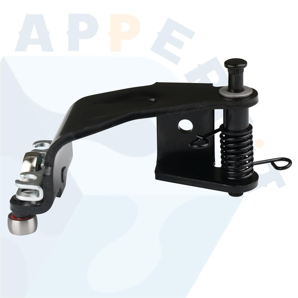 Metal bearings and black finish on APPERFiT roller for a near OEM look and function.