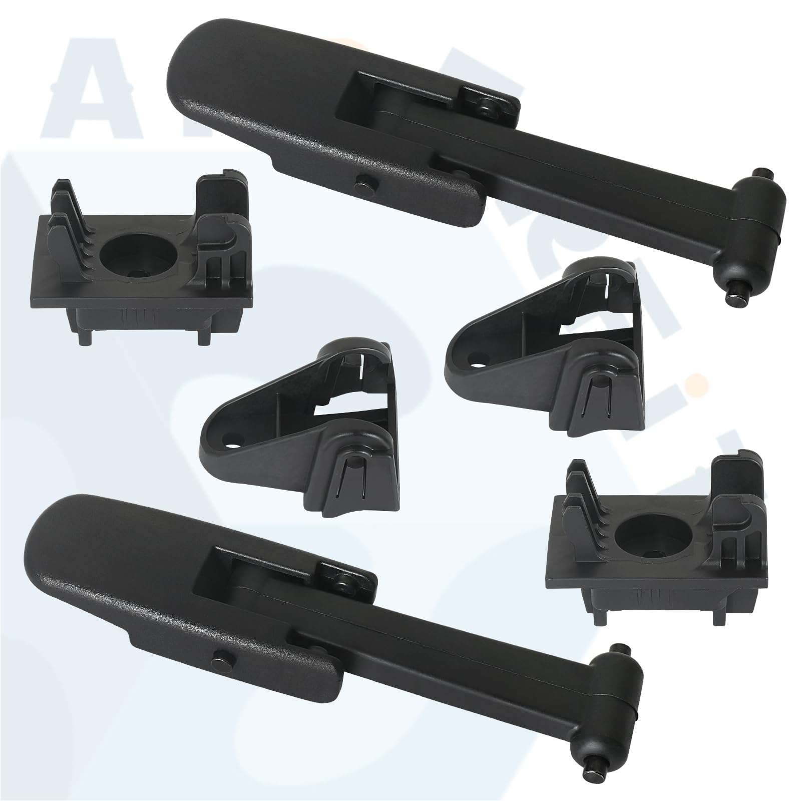 APPERFiT Peterbilt 579 hood latch rubber strap mounting base keeps hood secure daily