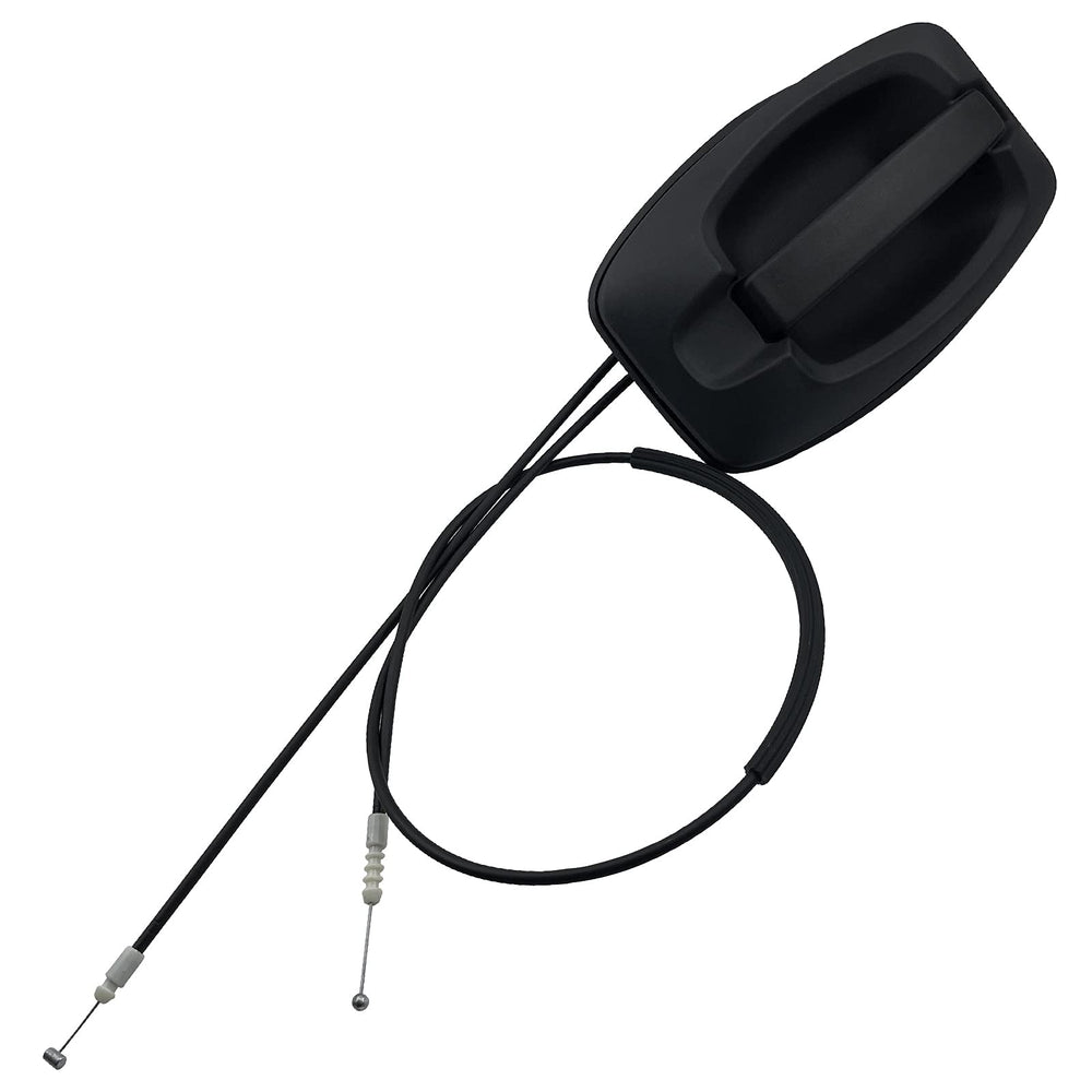 APPERFiT RH sliding door handle with cables; durable exterior replacement for RAM ProMaster.