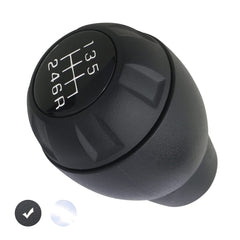 APPERFiT shift knob 6-speed close-up for a secure grip in Jeep Wrangler JK.