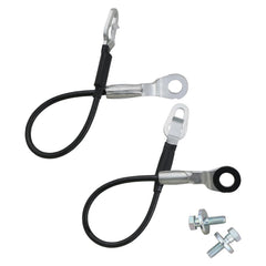 Bolts included for easy installation of tailgate cables.