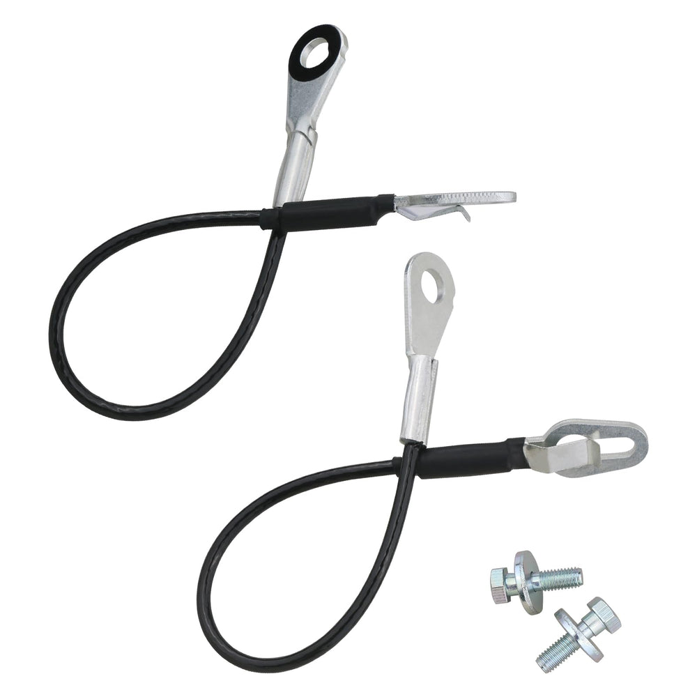 APPERFiT tailgate cable straps installed on truck bed, visible long-lasting strength