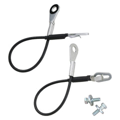 APPERFiT tailgate cable straps installed on truck bed, visible long-lasting strength