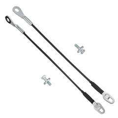 APPERFiT tailgate cable straps, passenger-side closeup, reliable replacement part for smooth operation