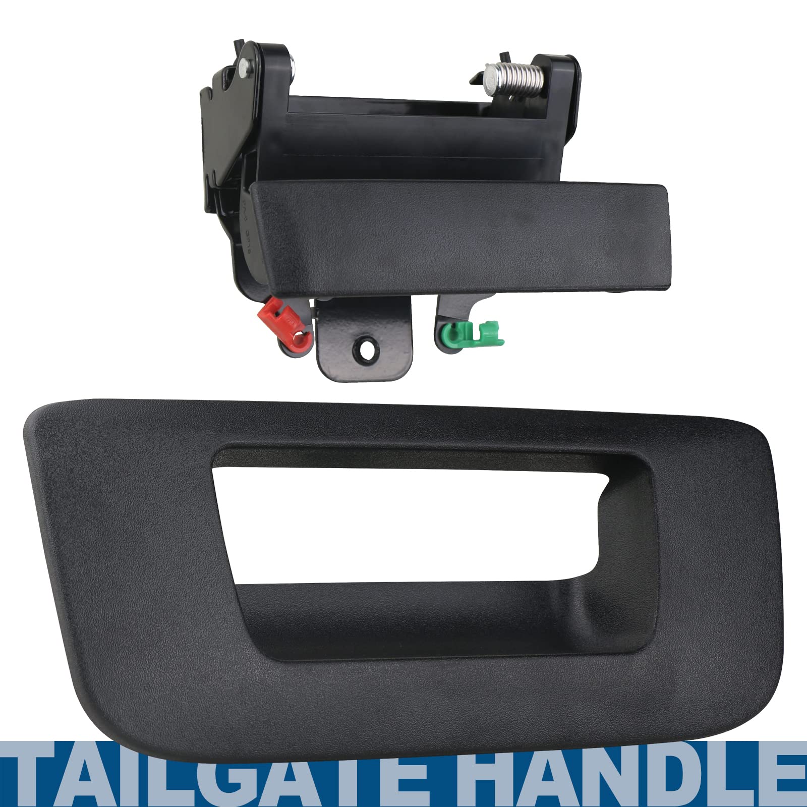 APPERFiT bezel cover and latch on GMC Sierra; sturdy construction for daily truck use.