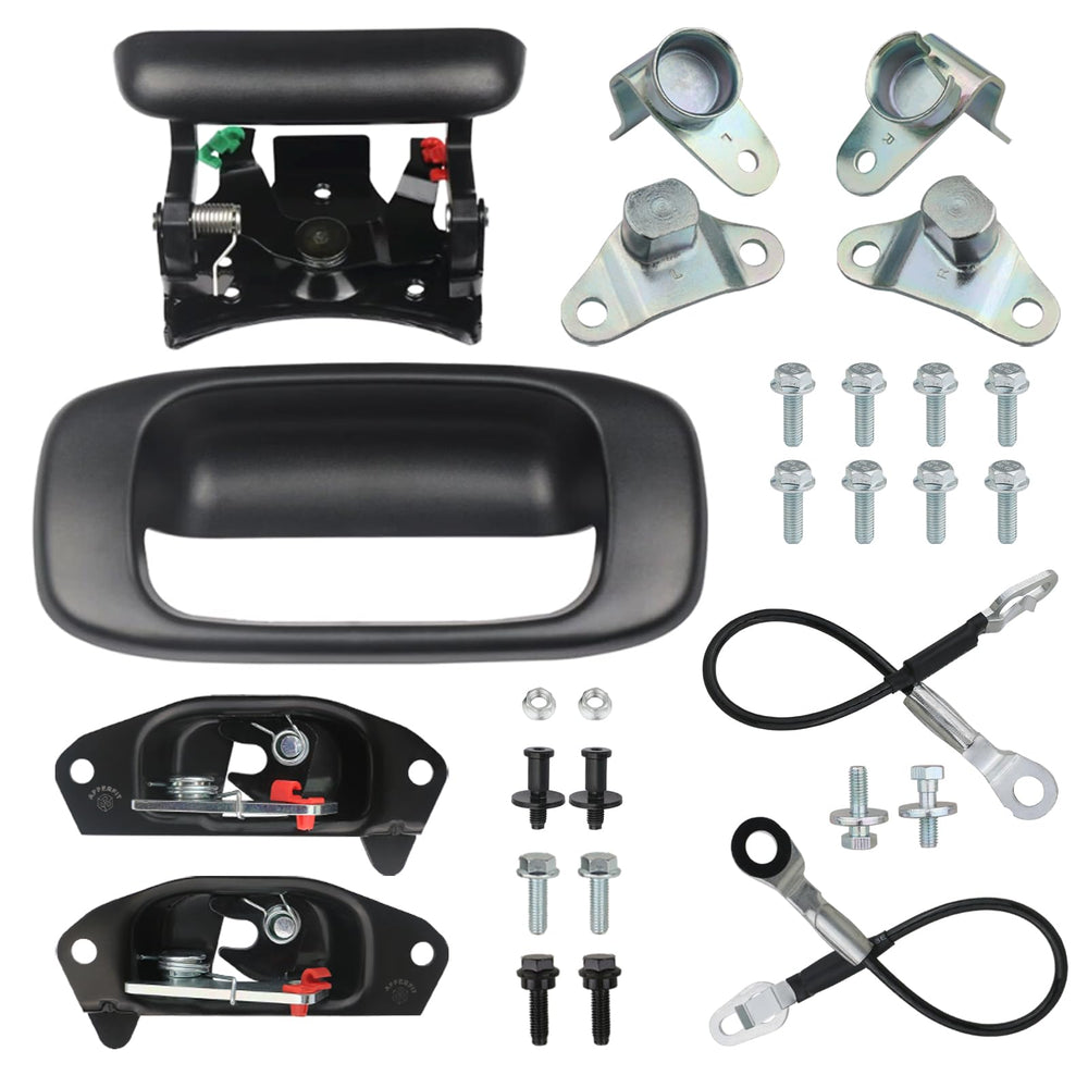 APPERFiT tailgate handle kit for Silverado enhances rear access with a precise fit.
