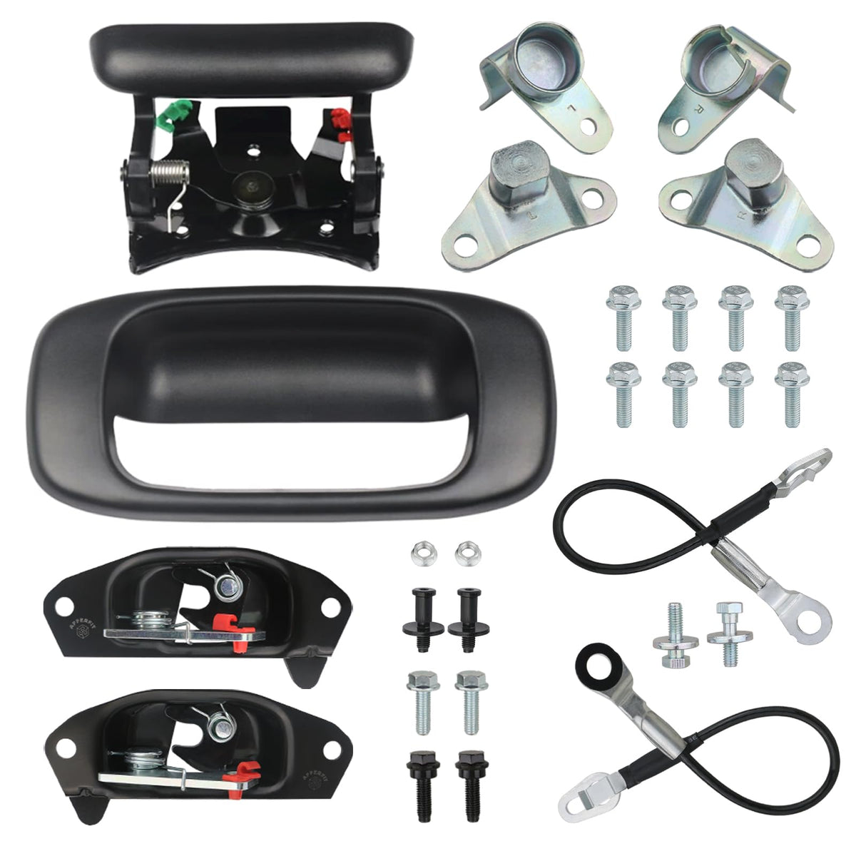 APPERFiT tailgate handle kit for Silverado enhances rear access with a precise fit.