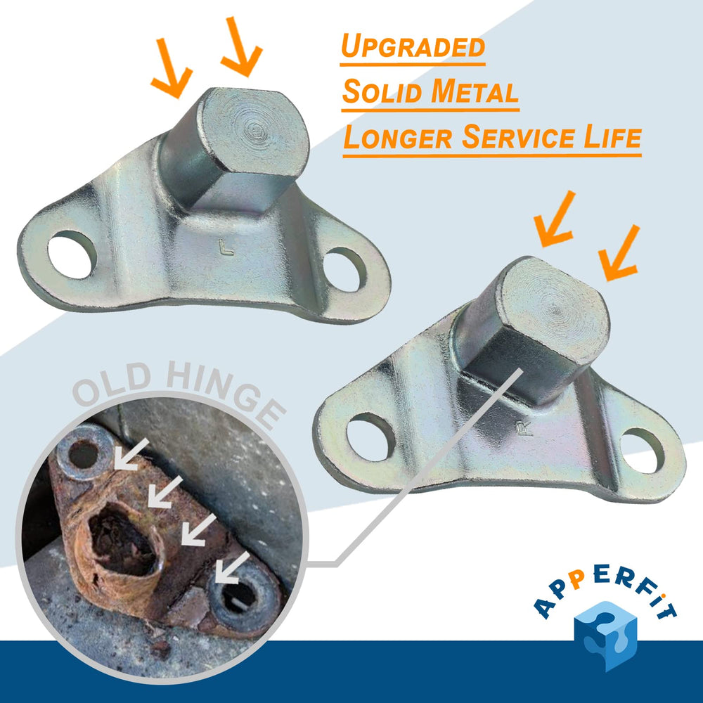 APPERFiT tailgate hinge kit right passenger side for Silverado/Sierra ensures precise alignment