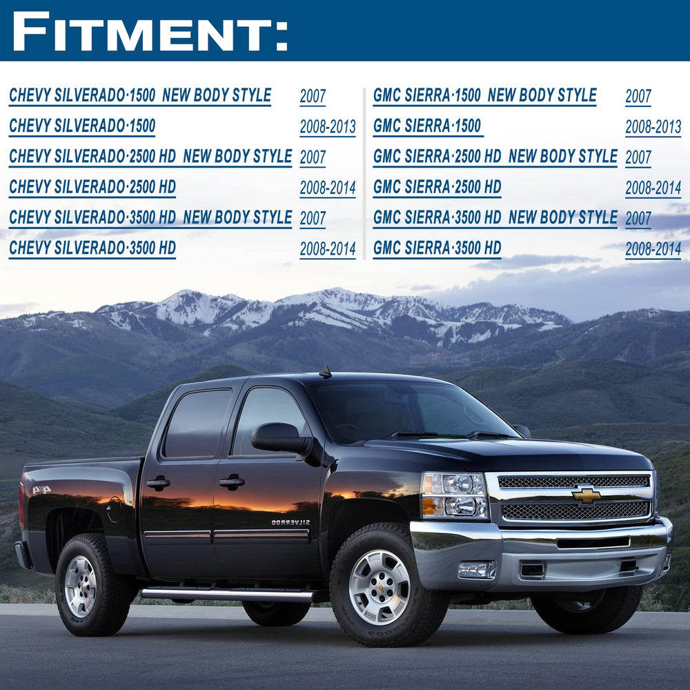 APPERFiT tailgate latch-bezel assembly for 2007-2014 models; secure factory-like fit.