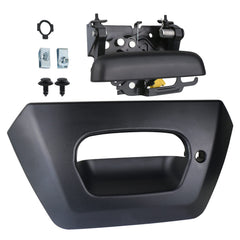 APPERFiT tailgate latch with bezel trim for Avalanche; precise fit and easy rear access