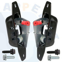 Installation kit with latch and bolts for rear tailgate panel