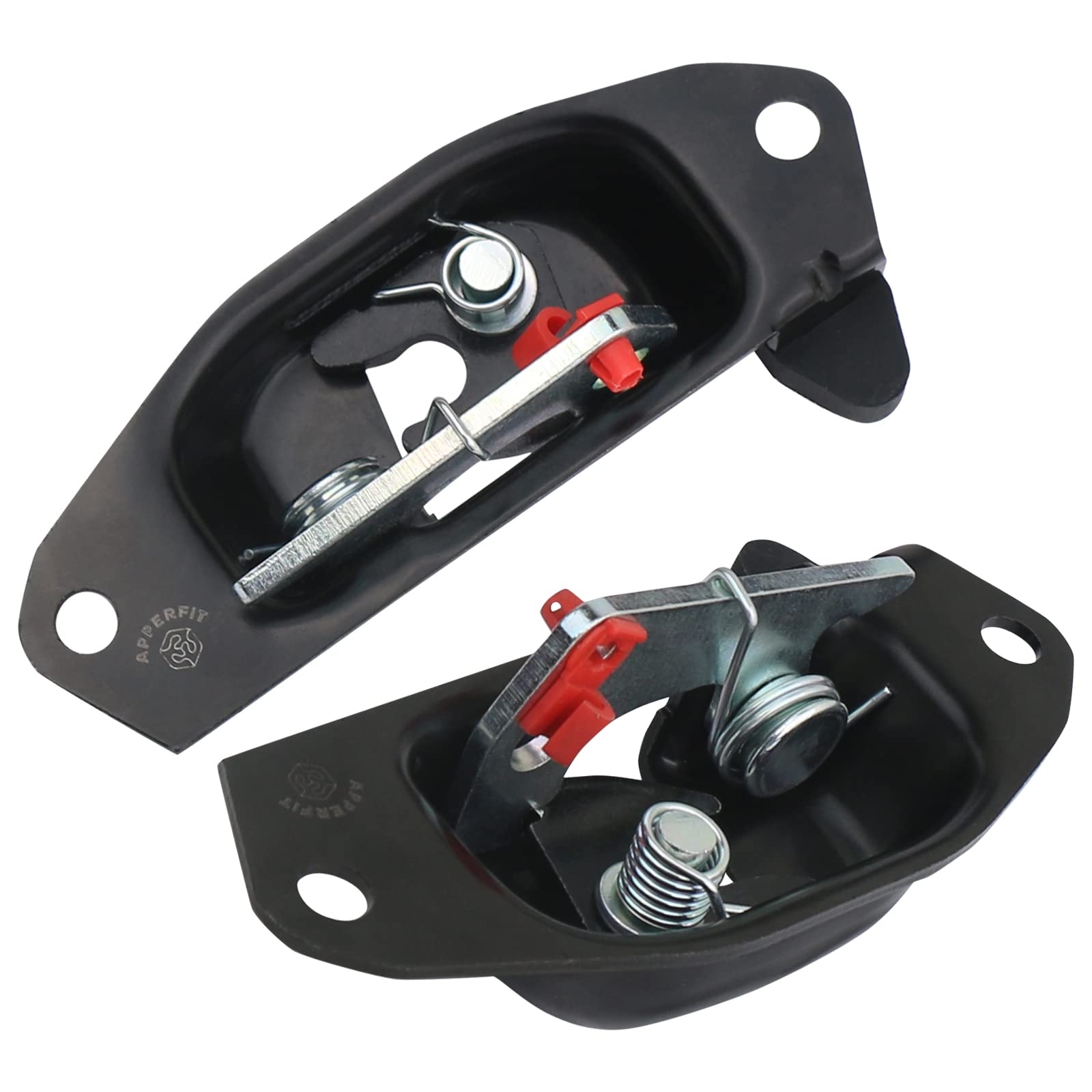 Installed APPERFiT tailgate latch demonstrating fit and smooth operation