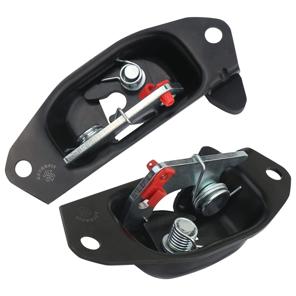 Installed APPERFiT tailgate latch demonstrating fit and smooth operation