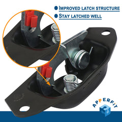 APPERFiT tailgate latch lock right with bolts for Silverado/Sierra, sturdy operation