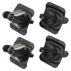 APPERFiT tie down anchor for Chevy Silverado bed rail system secures cargo reliably.
