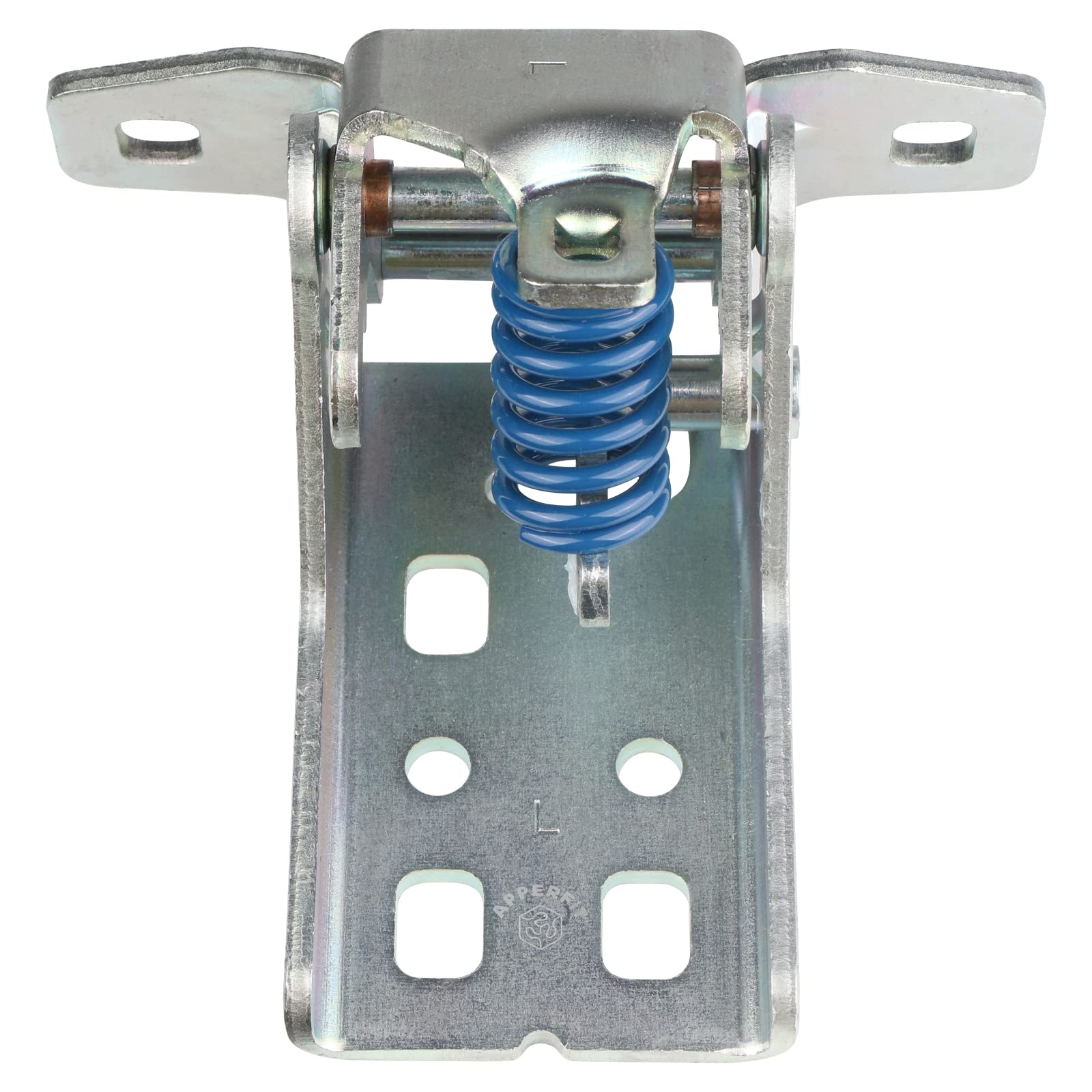 APPERFiT upper door hinge packaging shows a new, ready-to-install replacement for Dodge Ram.