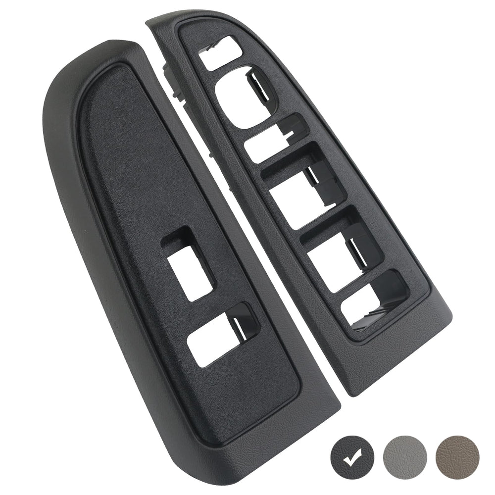 APPERFiT window switch bezel cover on Chevrolet Avalanche left driver side, seamless fit and finish