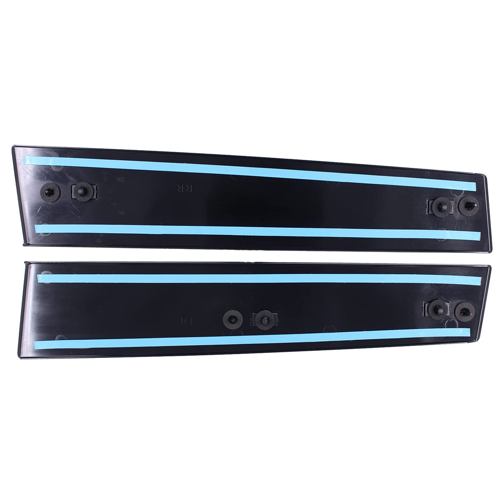 ApplianPar gloss black B-pillar overlay adds seamless OEM-like finish.