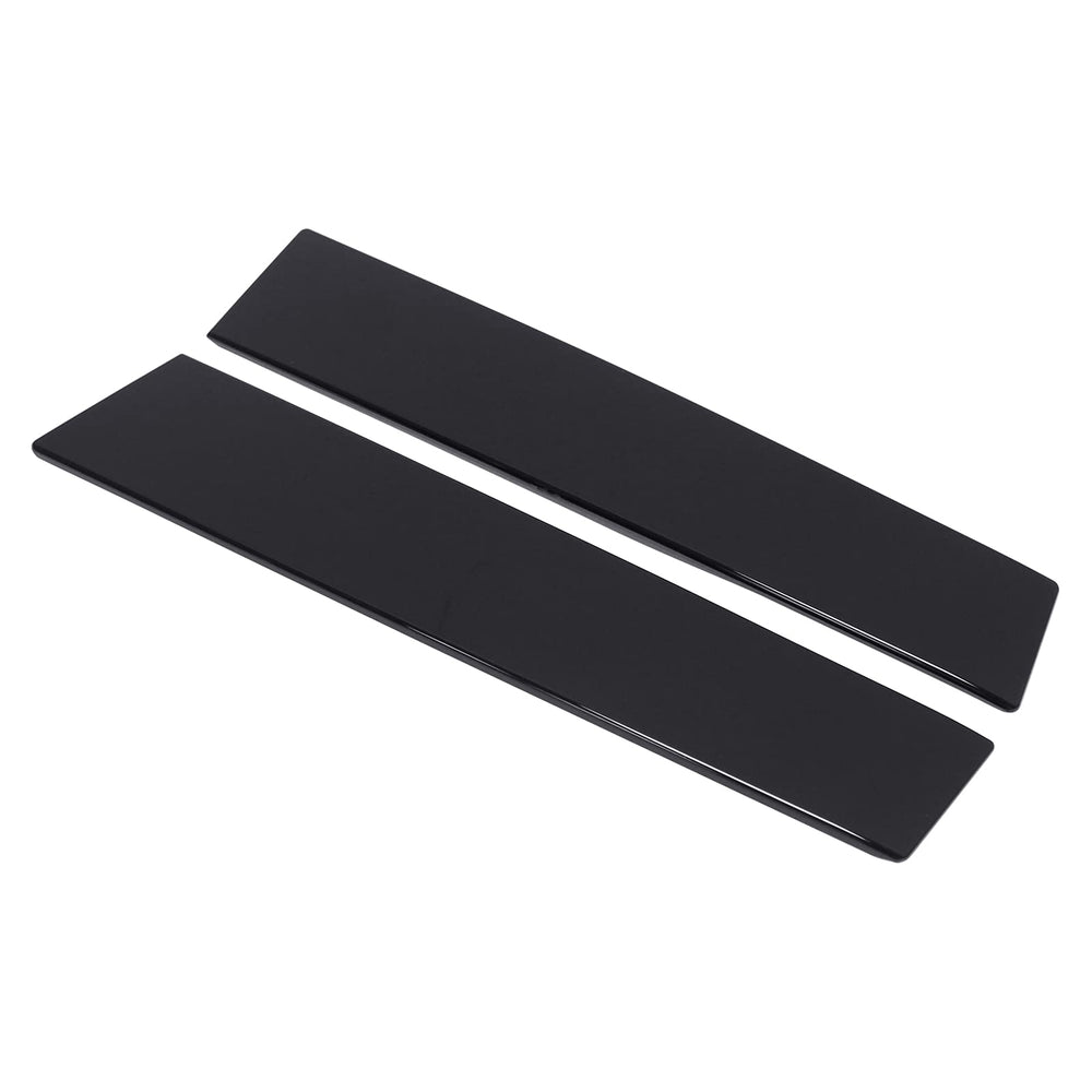 ApplianPar gloss black B-pillar passenger cover adds cohesive look and scratch resistance.