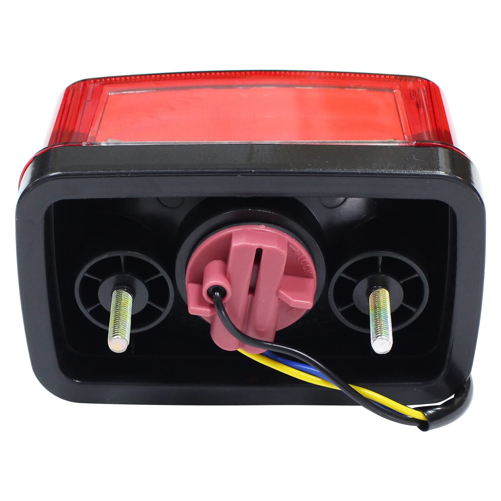 ApplianPar rear brake tail light on Yamaha Bruin 350, mounted for reliable signaling.