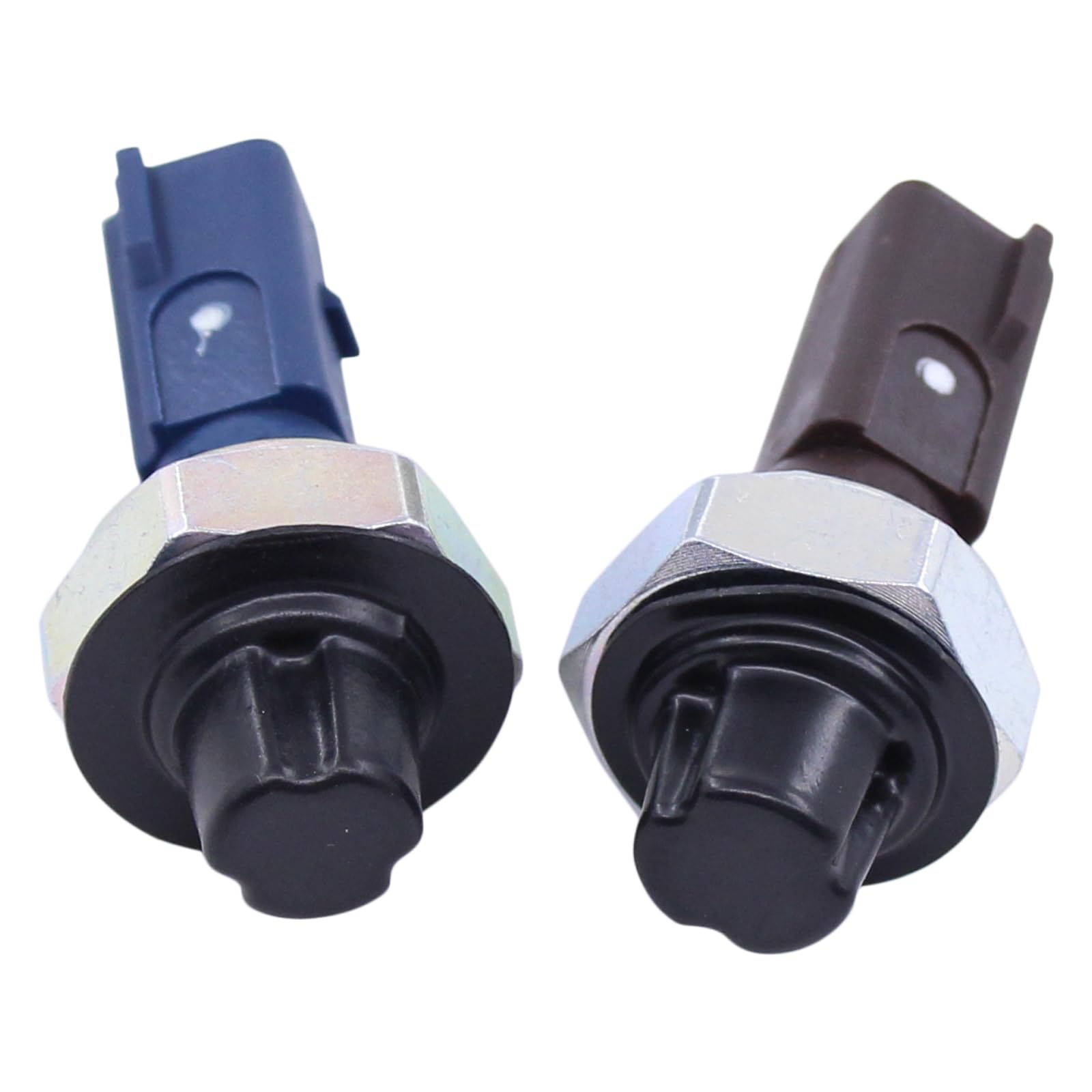 Close-up of ApplianPar sensor connector detail with brown and blue plugs.