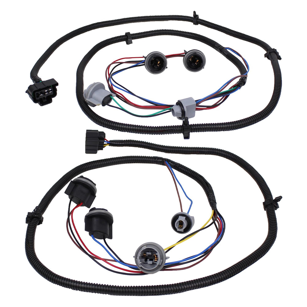 ApplianPar rear driver side tail light wiring harness for Silverado, improves electrical connections.