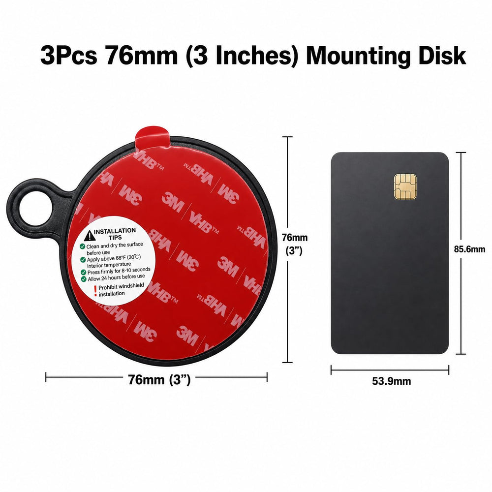 APPS2Car side profile highlighting disk thickness and low-profile look for discreet mounting