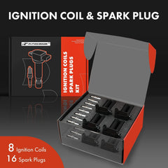 A-Premium 16x iridium spark plugs for longevity and smoother idle
