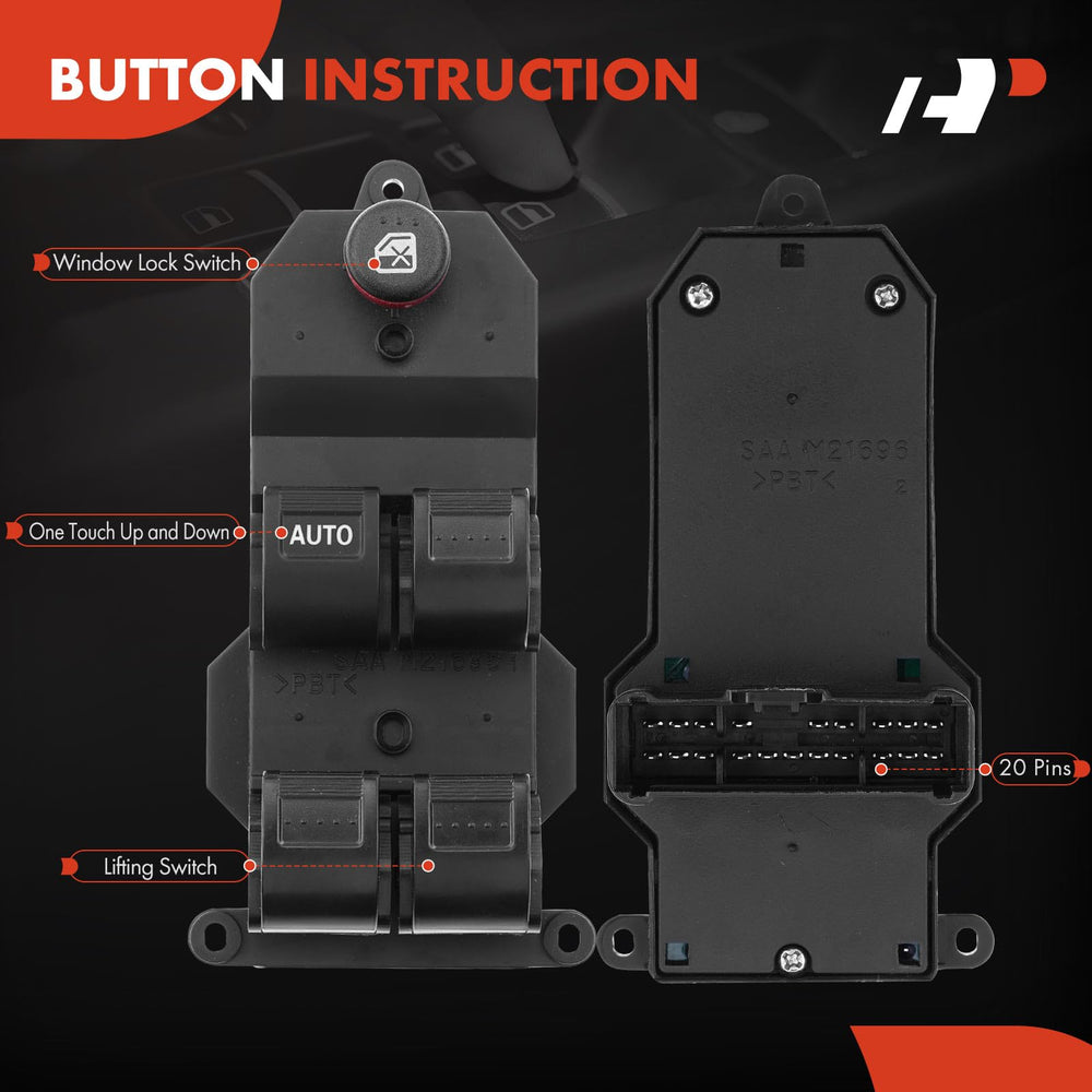 A-Premium 20-pin terminals ensure reliable electrical connections
