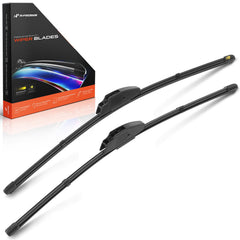 A-Premium 20-inch wiper blades with hook connector for Dodge Ram, reliable rain visibility.