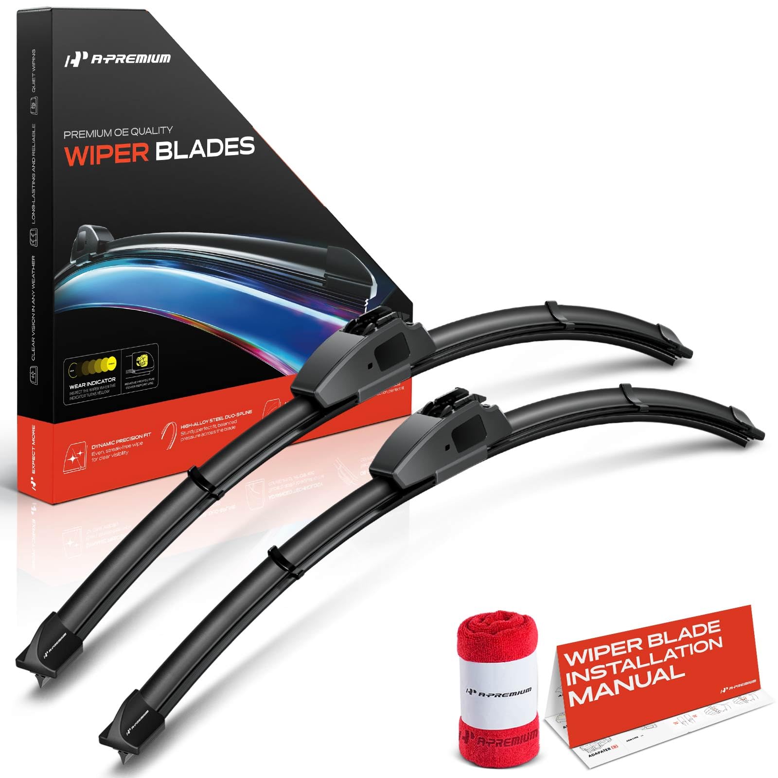 A-Premium 24x24 wiper blade left for Dodge Ram ensures reliable rain clearing