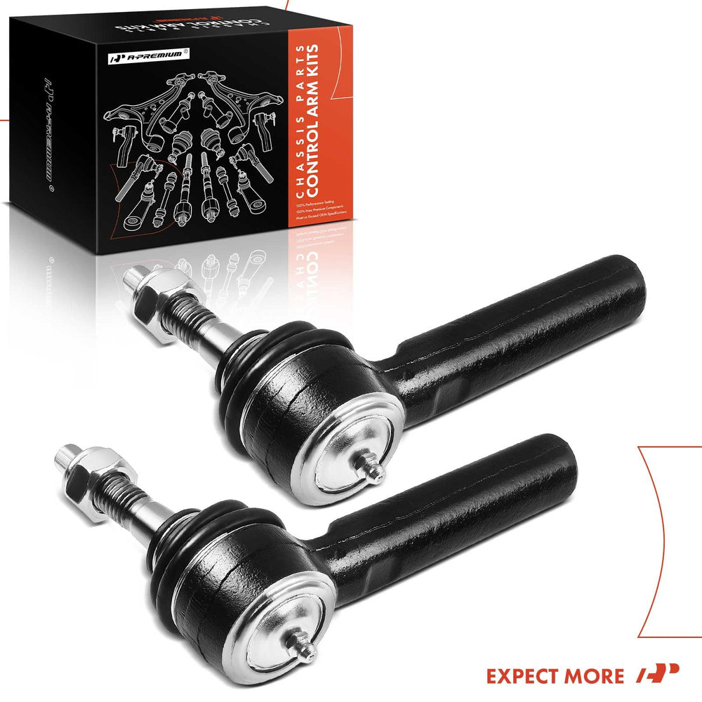 Two front outer tie rod ends kit from A-Premium for Silverado and Yukon