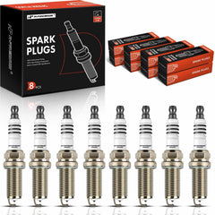 A-Premium 4469 spark plugs pack view showing iridium platinum design for longevity.