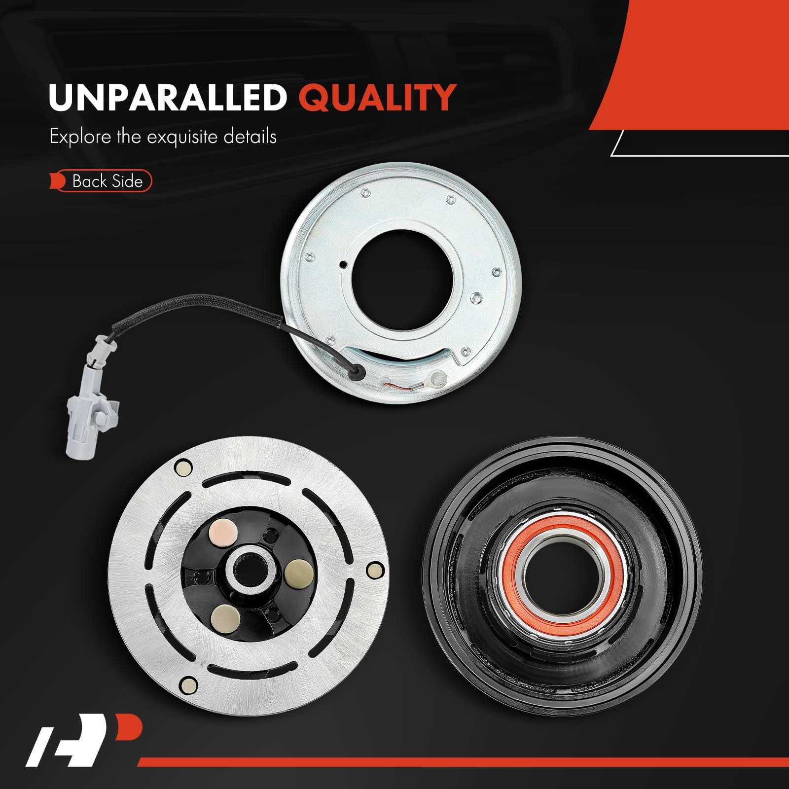A-Premium clutch kit packaging with contents shown