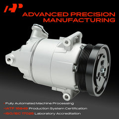 A-Premium AC compressor clutch detail shows dependable engagement for cooling cycles.