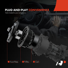 A-Premium electromagnetic coil component of the AC clutch kit