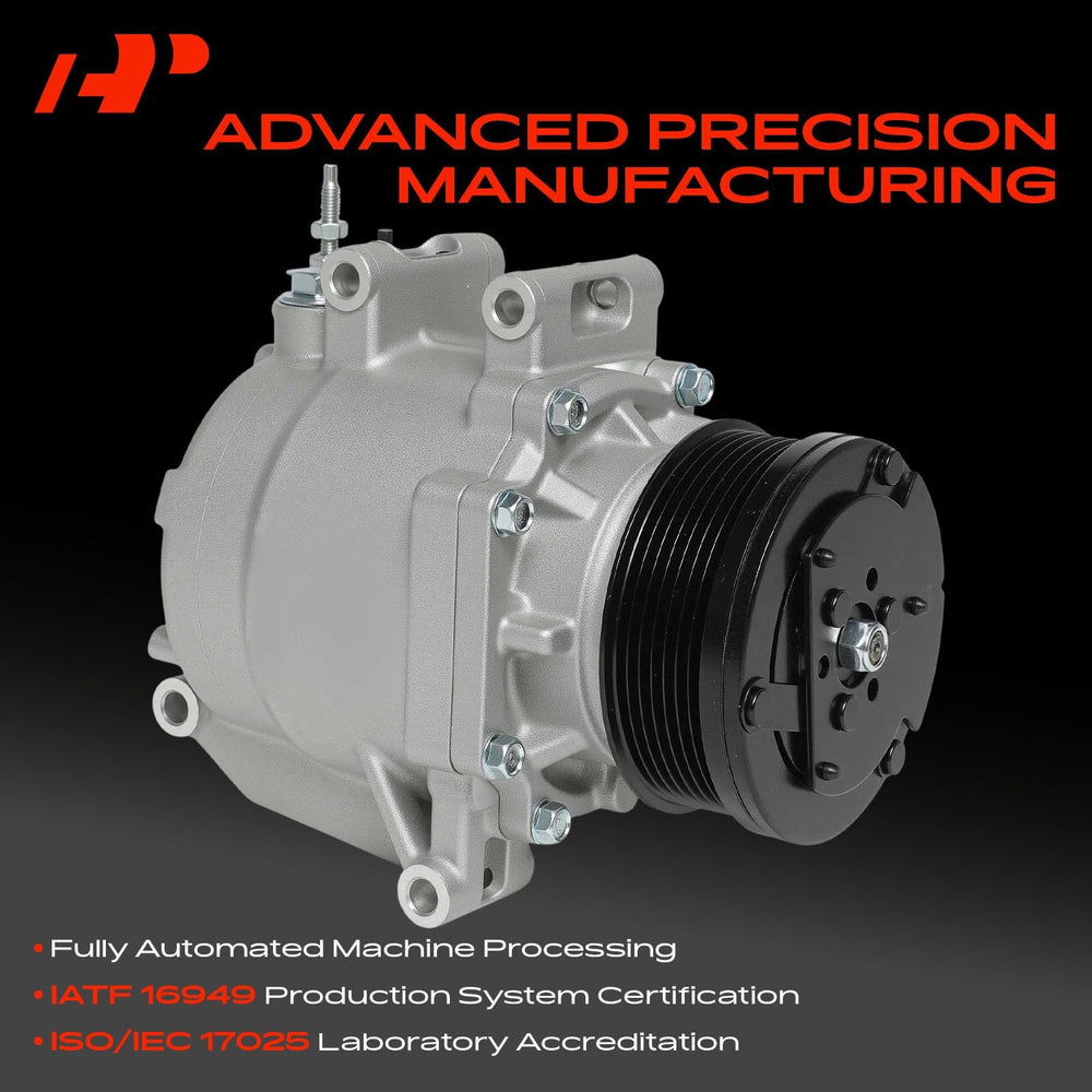A-Premium PAG 100 oil prefilled for reliable lubrication.