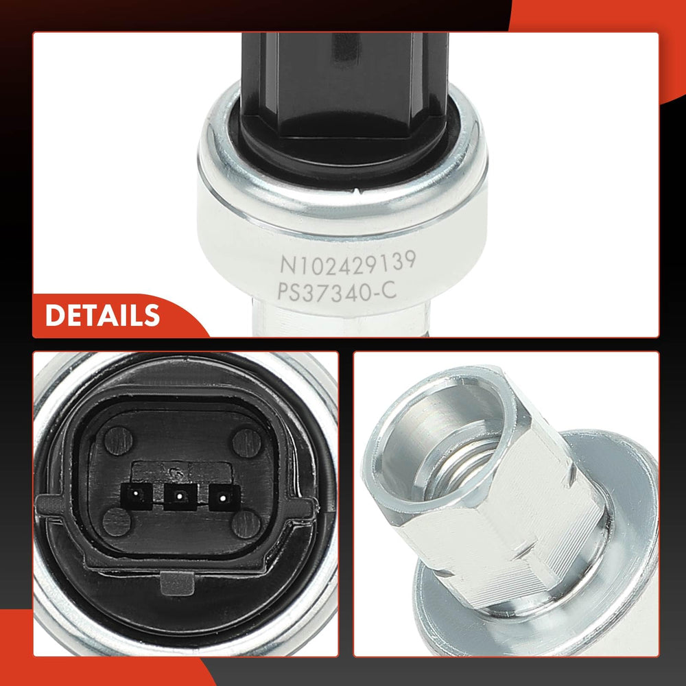 A-Premium 3-pin label closeup with part number